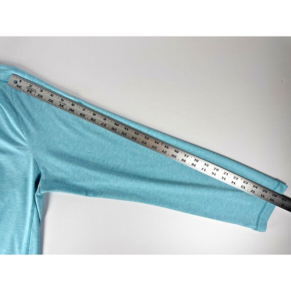 Tommy Bahama Pullover Mens XL Blue Island Zone Half Zip Performance Sweater Top - Picture 12 of 16